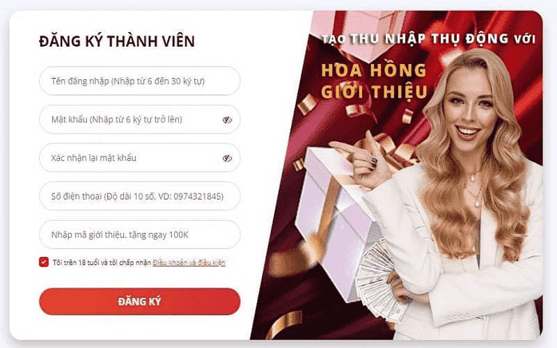 hướng dẫn đăng ký may88 trên điện thoại