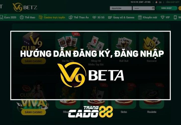 Hướng dẫn đăng ký, đăng nhập v9bet