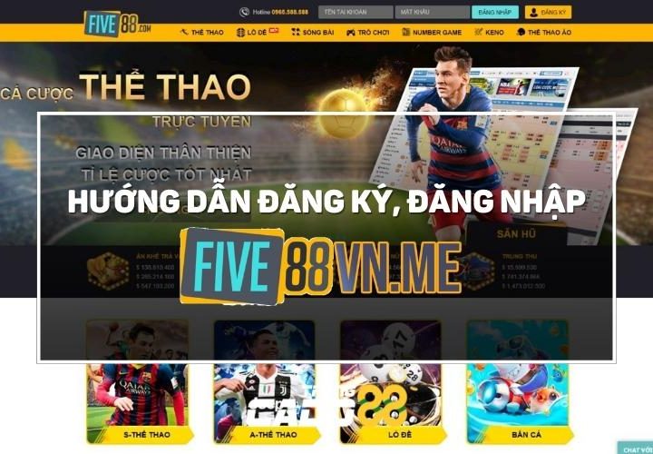 đăng ký five88 đăng nhập five88