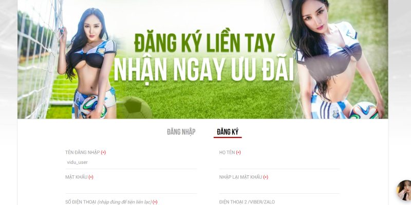 Đăng ký Mibet bằng máy tính với các bước đơn giản