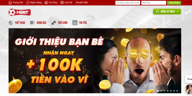 Link đăng ký Mibet chuẩn và không bị chặn