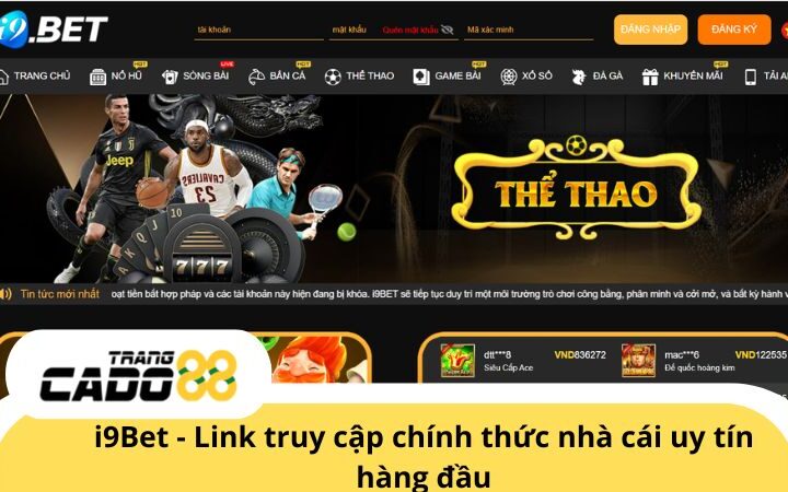 i9Bet - Cập nhật link truy cập chính thức nhà cái i9bet