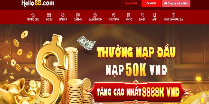 HELLO88 thương hiệu nhà cái trực tuyến đẳng cấp